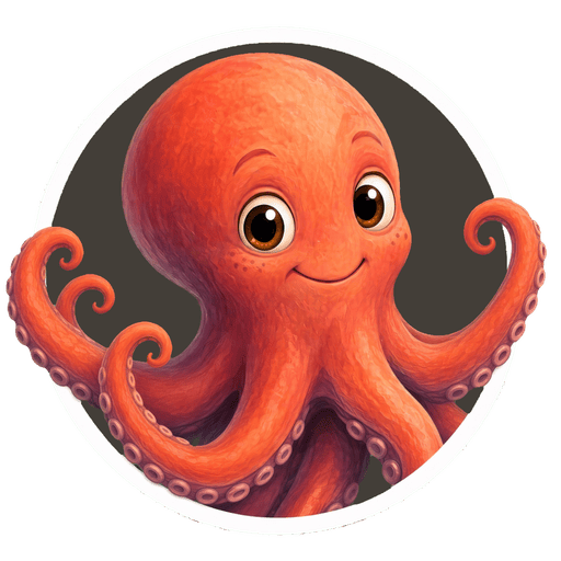 Inky the octopus